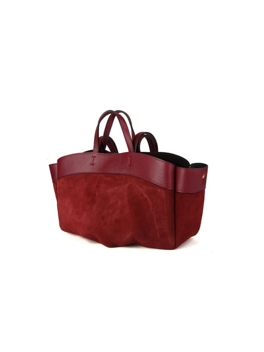 Giulia Monti Tote Bag Plum - Image 2