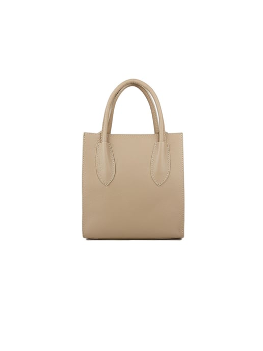 Giulia Monti Handtas Grijs Beige - Image 1