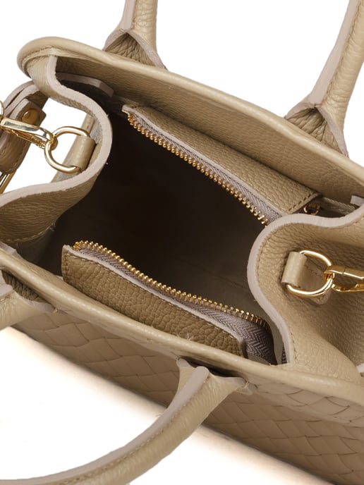 Giulia Monti Tote Bag Grå Beige - Image 4
