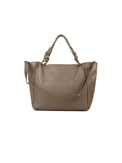 Giulia Monti Tote-väska Taupe - Image 3