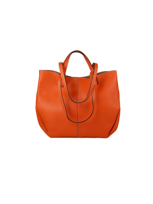 Giulia Monti Tote Bag Orange - Image 3