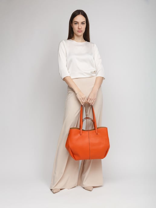 Giulia Monti Tote Bag Orange - Image 5