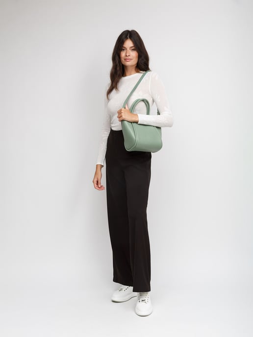 Giulia Monti Handväska Ljusgrön - Image 5