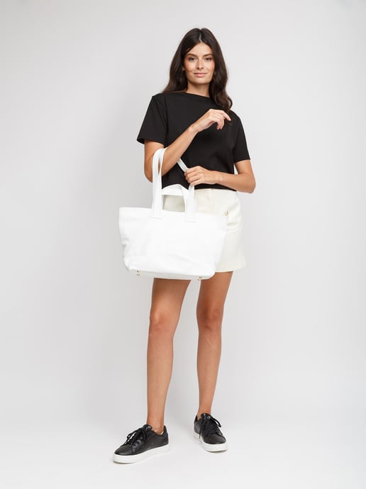 Giulia Monti Schoudertas Wit - Image 5