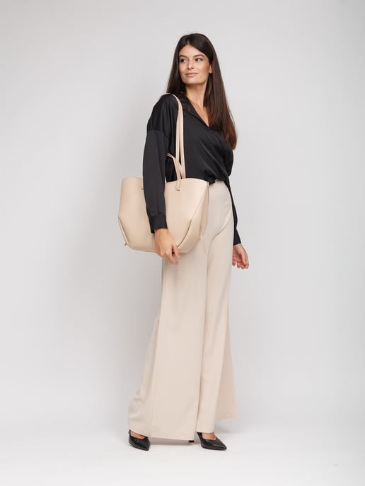 Giulia Monti Tote Väska Nude - Image 5