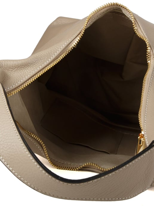 Giulia Monti Tote Bag Gray Beige - Image 4