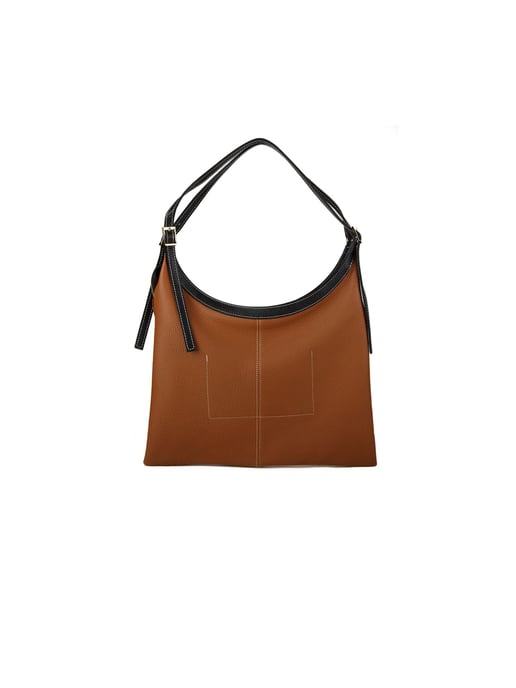 Giulia Monti Tote Bag Guldbrun Svart - Image 3