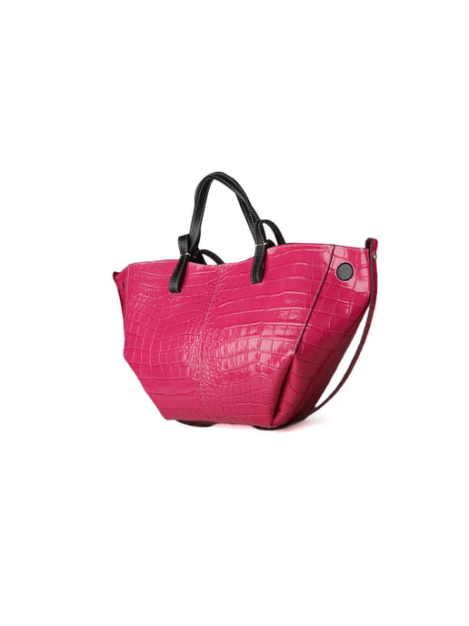 Giulia Monti Shopperväska Fuxia Svart - Image 2