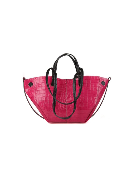 Giulia Monti Shopperväska Fuxia Svart - Image 3