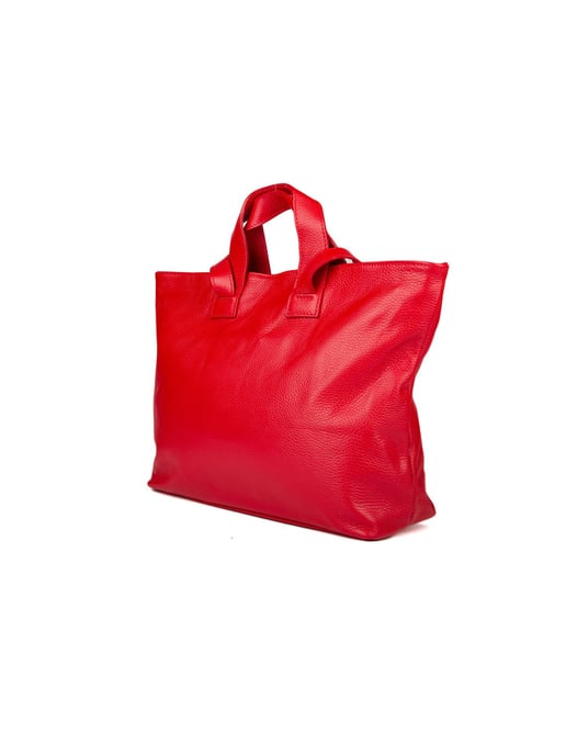 Giulia Monti Tote-väska Mörkröd - Image 2