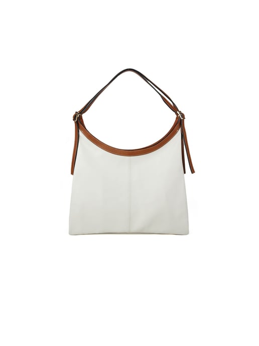 Giulia Monti Handtas Wit Goudbruin - Image 1