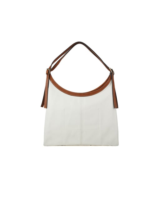 Giulia Monti Handtas Wit Goudbruin - Image 2