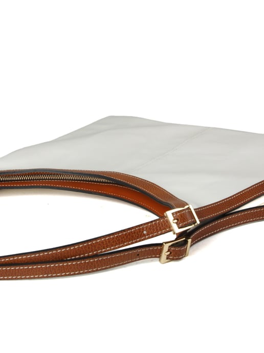 Giulia Monti Handtas Wit Goudbruin - Image 3