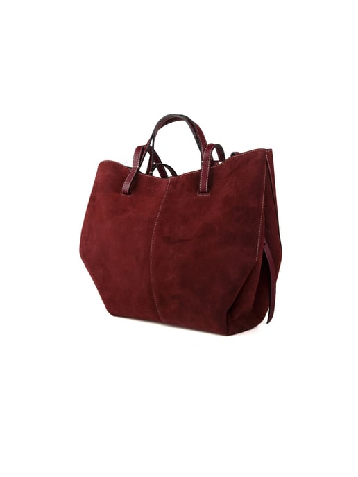 Giulia Monti Tote Bag Burgunder - Image 2