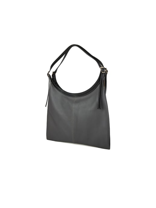 Giulia Monti Tote-väska Grå Svart - Image 2