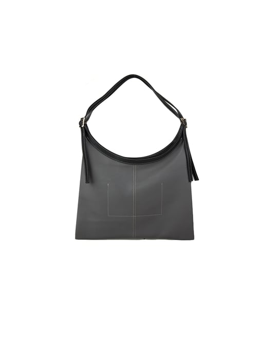 Giulia Monti Tote-väska Grå Svart - Image 3