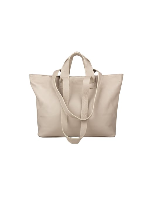 Giulia Monti Tote Bag Grå Beige - Image 3