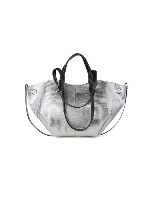 Giulia Monti Schoudertas Zilver Zwart - Image 3