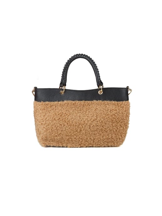 Giulia Monti Tote Bag T.Sabbia+Nero - Image 1