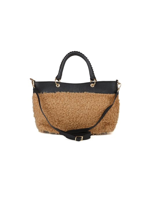 Giulia Monti Tote Bag T.Sabbia+Nero - Image 3