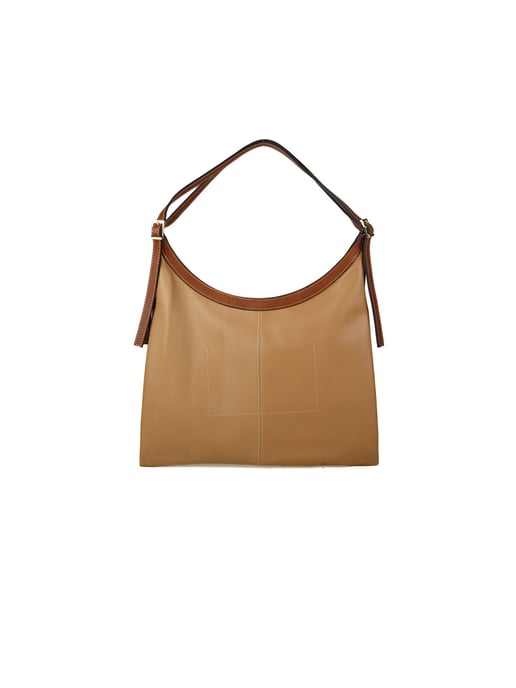 Giulia Monti Tote-väska Grå Beige Guldbrun - Image 2