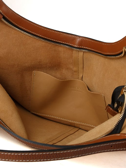 Giulia Monti Tote-väska Grå Beige Guldbrun - Image 3