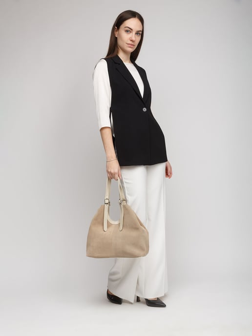 Giulia Monti Handtas Beige - Image 5