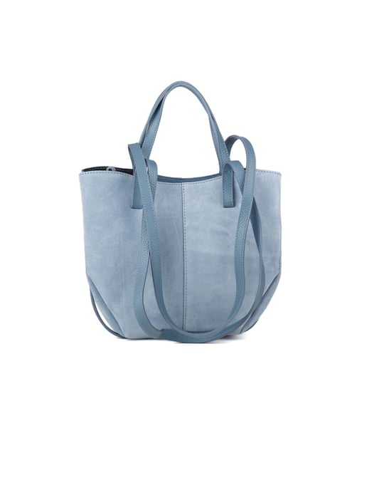 Giulia Monti Tote Bag Steel Blue - Image 3