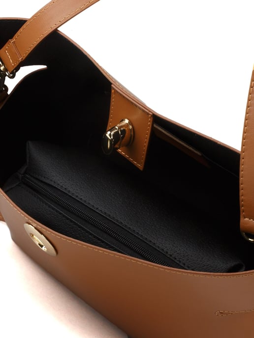 Giulia Monti Tote Bag Gyllene Brunt - Image 4