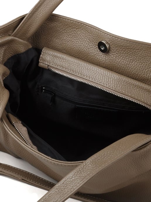 Giulia Monti Tote-väska Taupe - Image 4