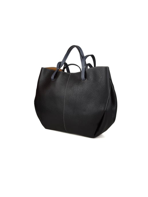 Giulia Monti Tote-väska Svart Mörkgrå - Image 2