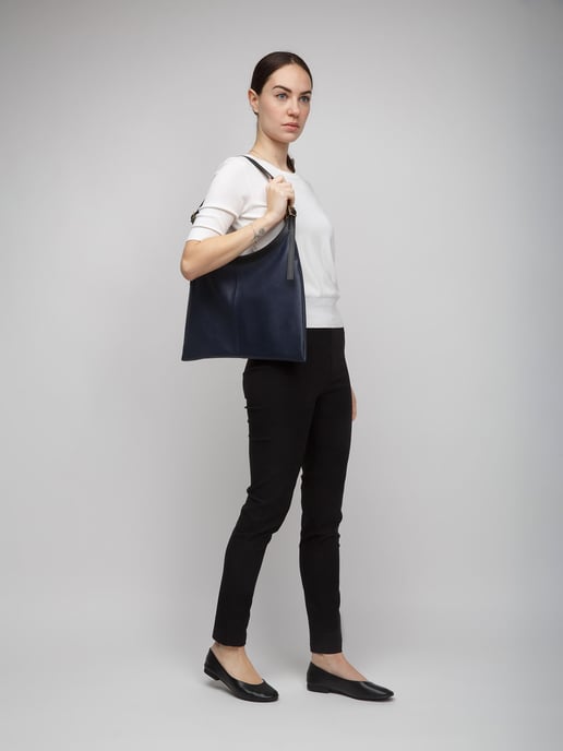 Giulia Monti Tote Bag Nachtblauw Zwart - Image 5