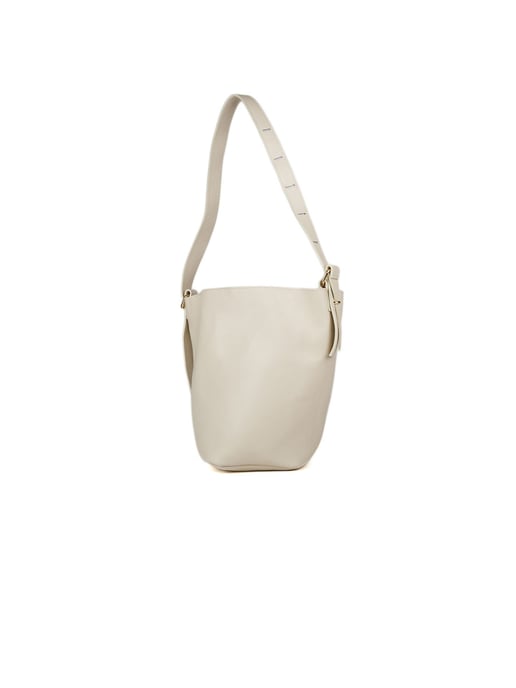Giulia Monti Bucket Bag Light Beige - Image 2