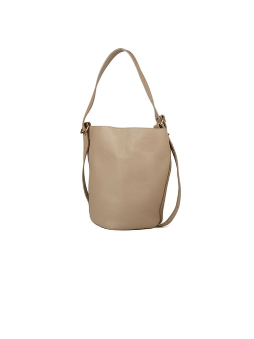 Giulia Monti Bucket Bag Grijs Beige - Image 2