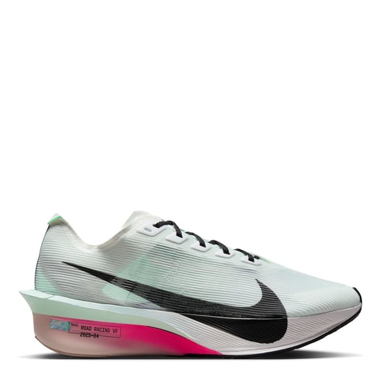 Women's Nike Vaporfly 4 Road Running Shoes in White/Black - Image 1
