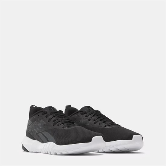 Women's Reebok Flexagon Force 4 Training Sneakers in Cblack/Cblack - Image 2