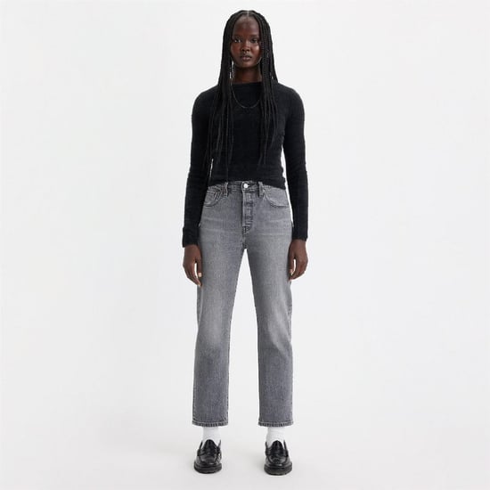 Women's Levis Cropped Jeans in Hit The Road Bb - Image 3