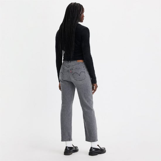 Women's Levis Cropped Jeans in Hit The Road Bb - Image 4
