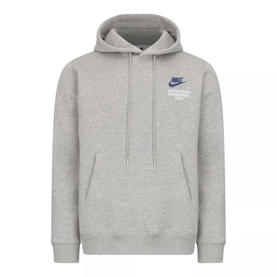 Nike Grey Authorized Personnel Fleece Hoodie - Image 1