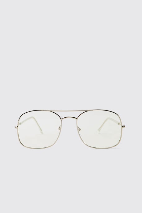 Clear Frame Aviator Glasses - Image 2