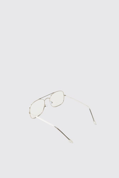 Clear Frame Aviator Glasses - Image 3