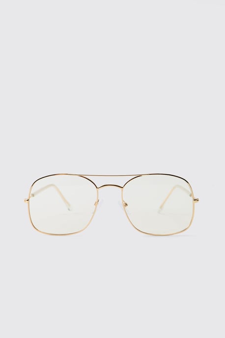 Clear Frame Aviator Glasses - Image 2