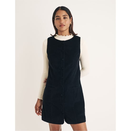 Women's Nobodys Child Ned Crew Neck Mini A-Line Dress in Black - Image 2