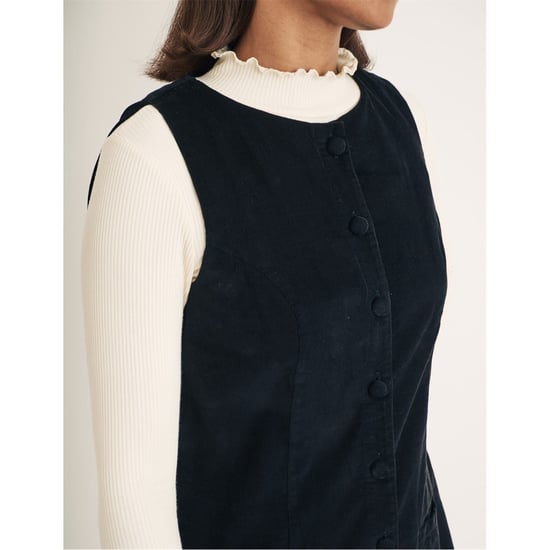 Women's Nobodys Child Ned Crew Neck Mini A-Line Dress in Black - Image 3
