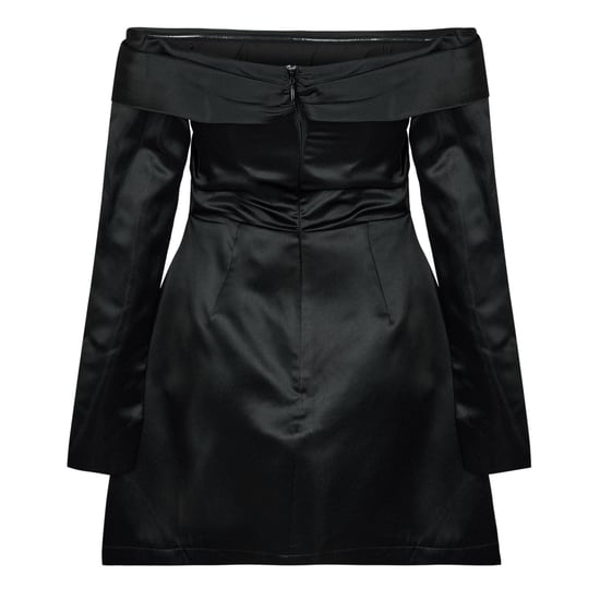 Women's Odd Muse Mus Satin Bardot Ld99 in Black - Image 2