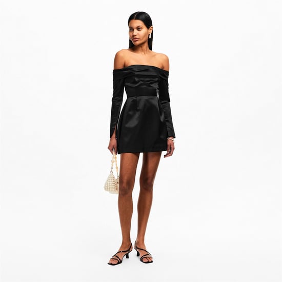 Women's Odd Muse Mus Satin Bardot Ld99 in Black - Image 5
