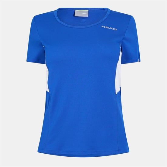Women's Head Tech Crew Neck Short Sleeve T-Shirt in Blue - Image 1
