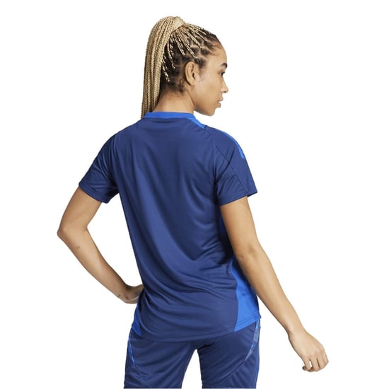 Women's adidas Tiro24 C Trjerseyw T-Shirt in Navy Blue - Image 4