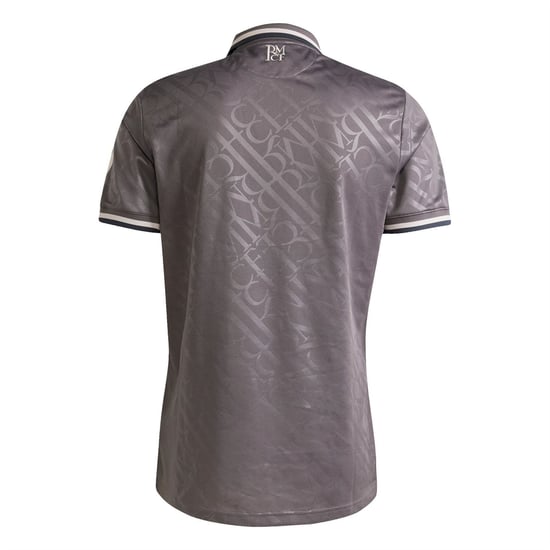 Men's adidas Real 3 Jersey Sn99 in Charcoal - Image 2