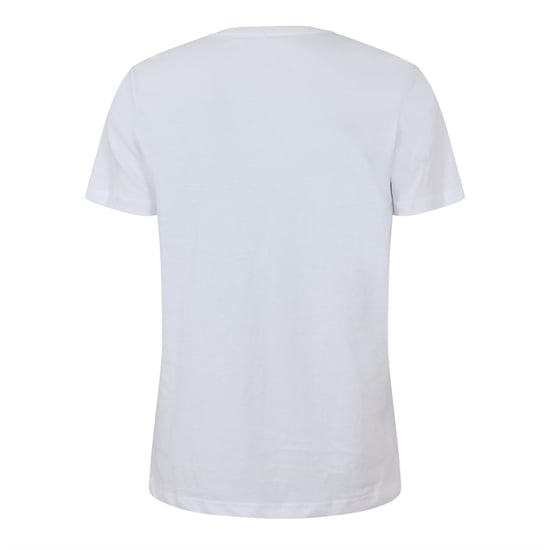 Men's Hurley Plmy Day Ss T Sn99 in White - Image 2